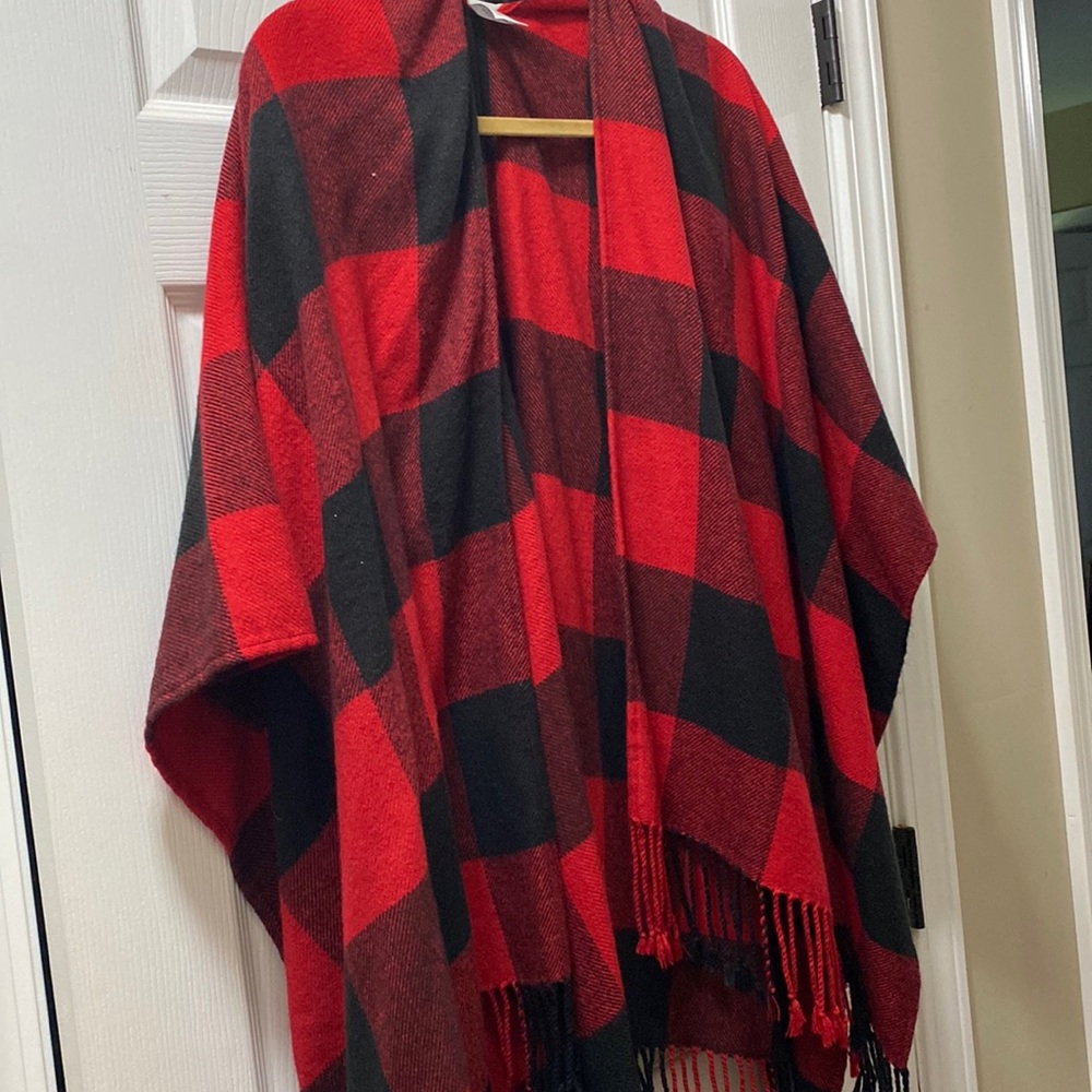 Poncho scarf